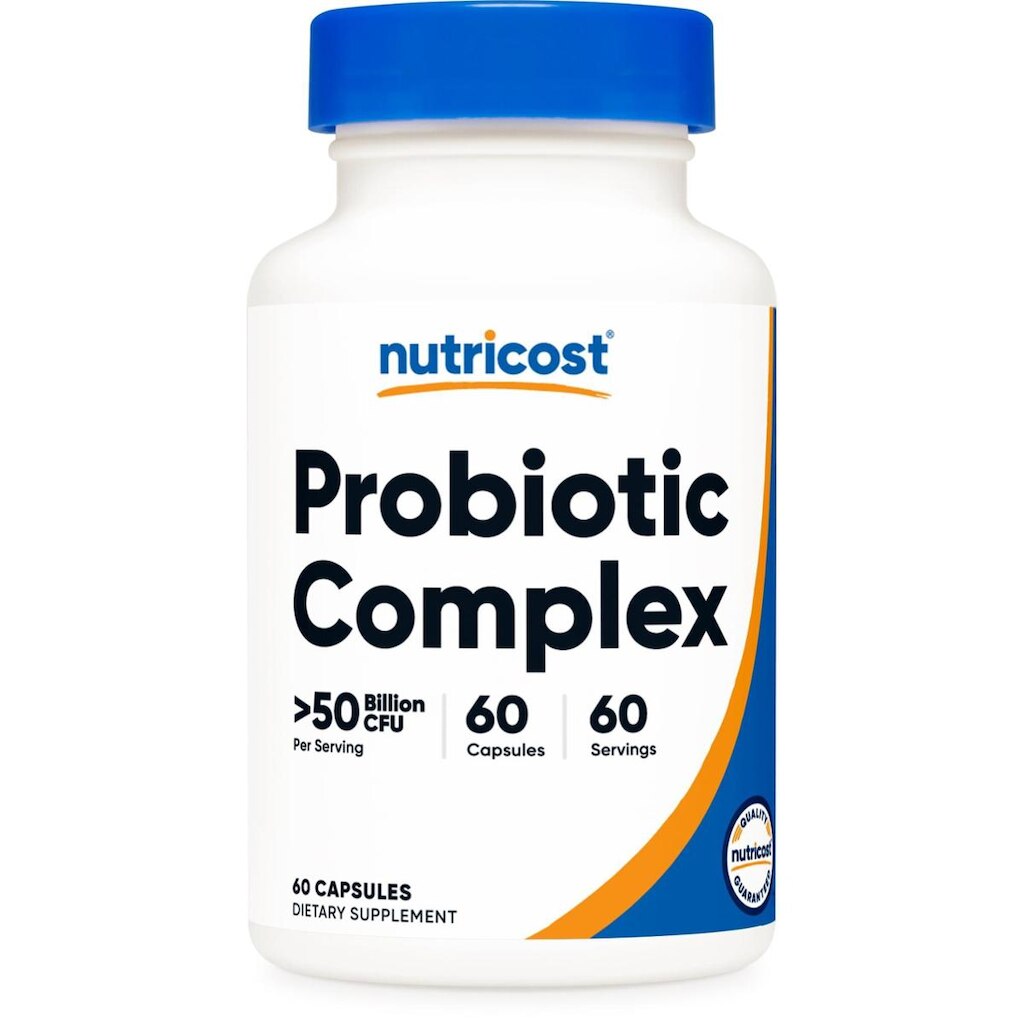 Complexo Probiótico Nutricost 50 Bilhões De Cfu 60 Cápsulas