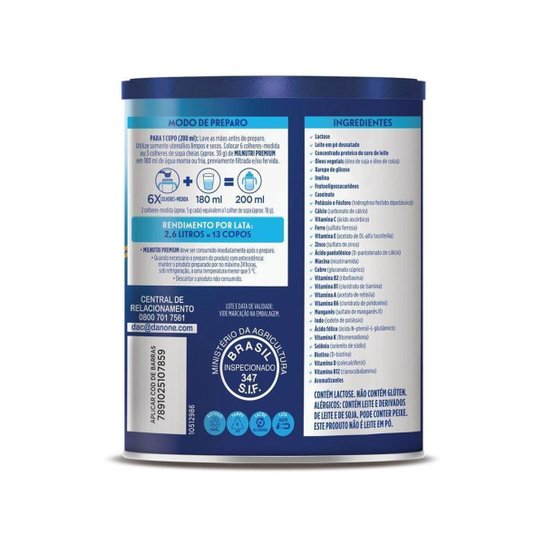 Composto Lácteo Milnutri Premium 800g