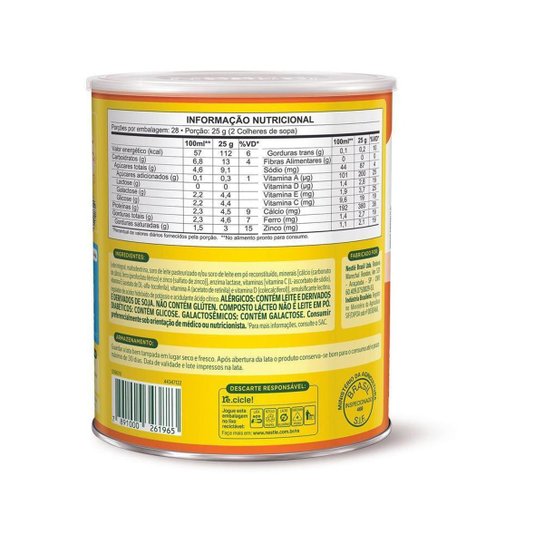 Composto Lácteo Ninho Forti+ Zero Lactose 700g