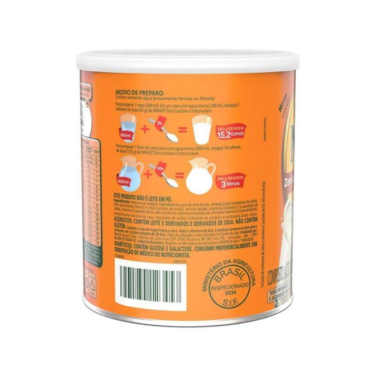Composto Lácteo Ninho Forti+ Zero Lactose