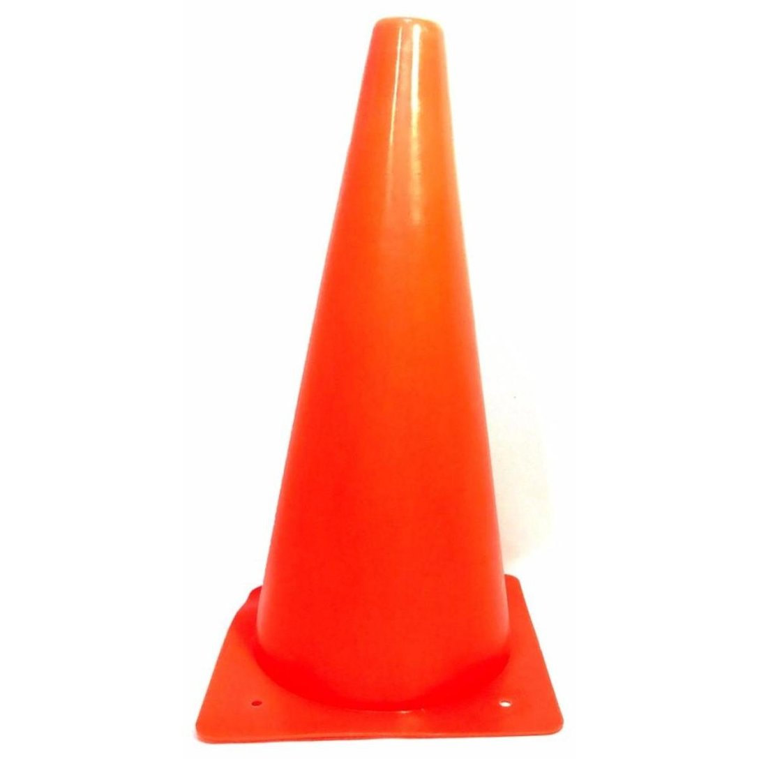 Cone agilidade 38cm Crossfit Treino Funcional Wct Fitness Laranja