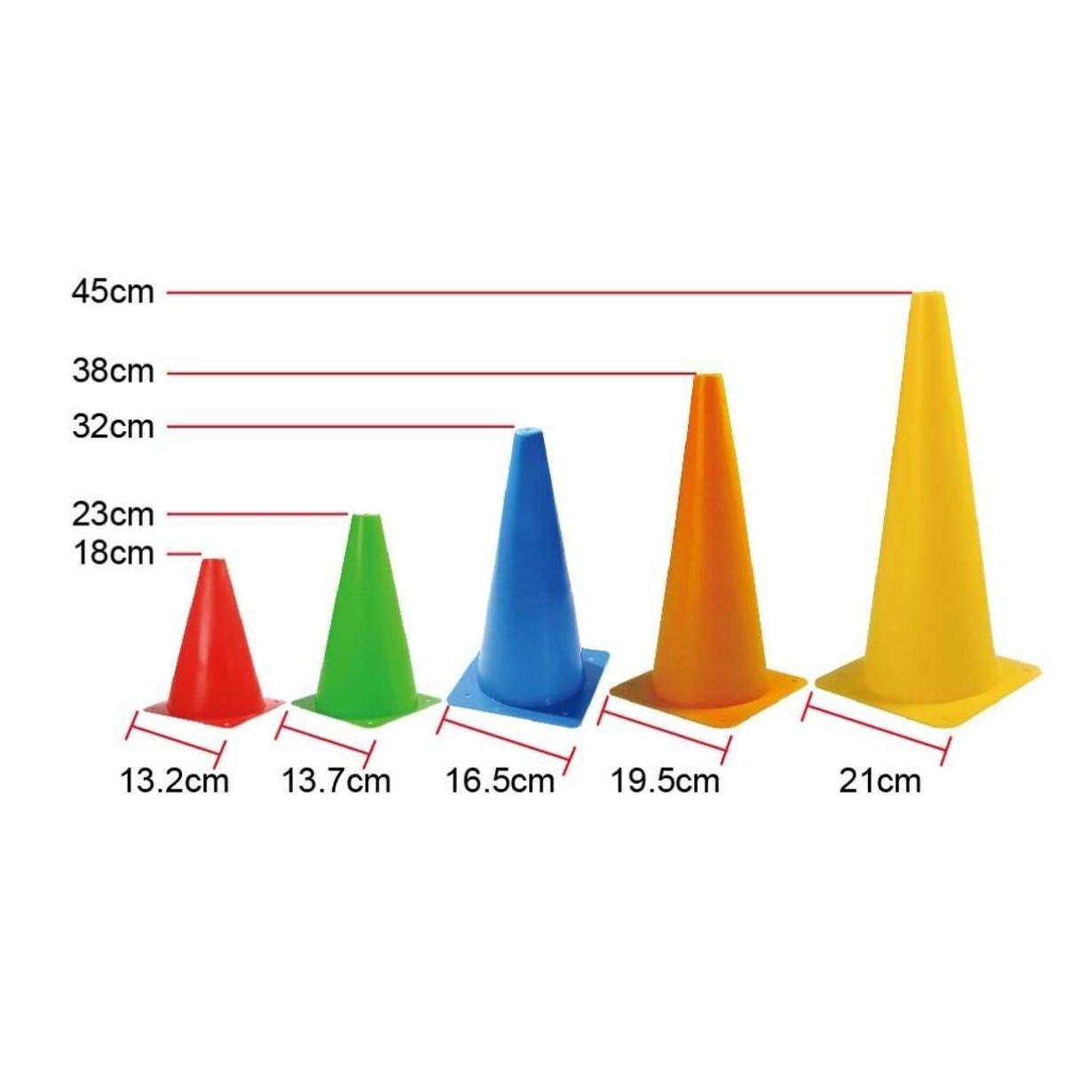 Cone agilidade 38cm Crossfit Treino Funcional Wct Fitness Netshoes