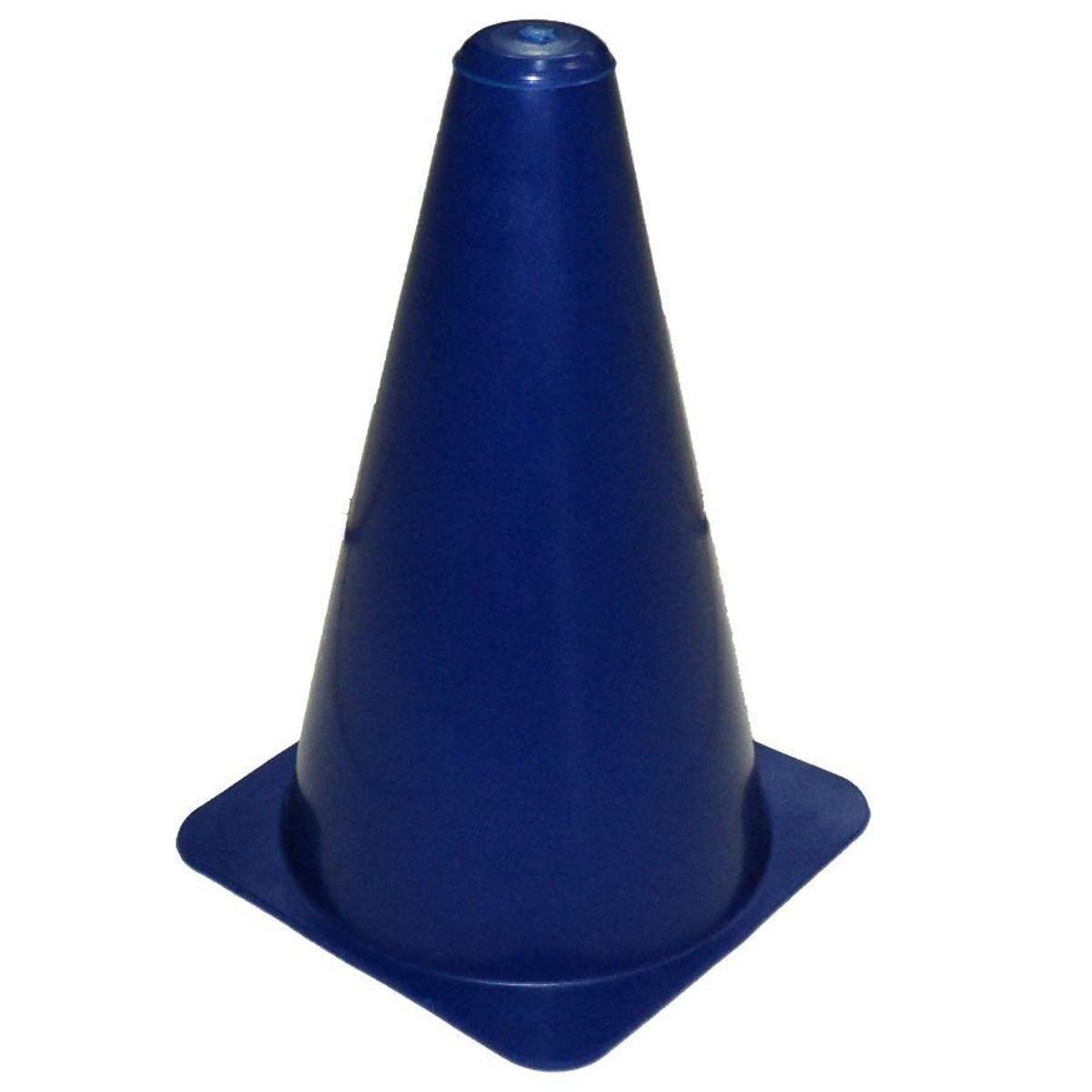 Cone Plastcor de Plástico Flexível 23 cm - Azul | Netshoes