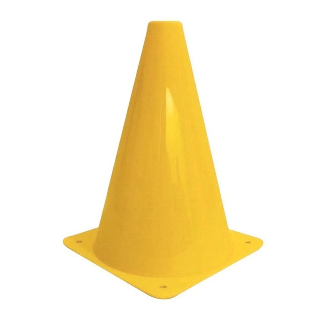 Cone Plastico Convoy Sinalização Esportiva - Amarelo Único