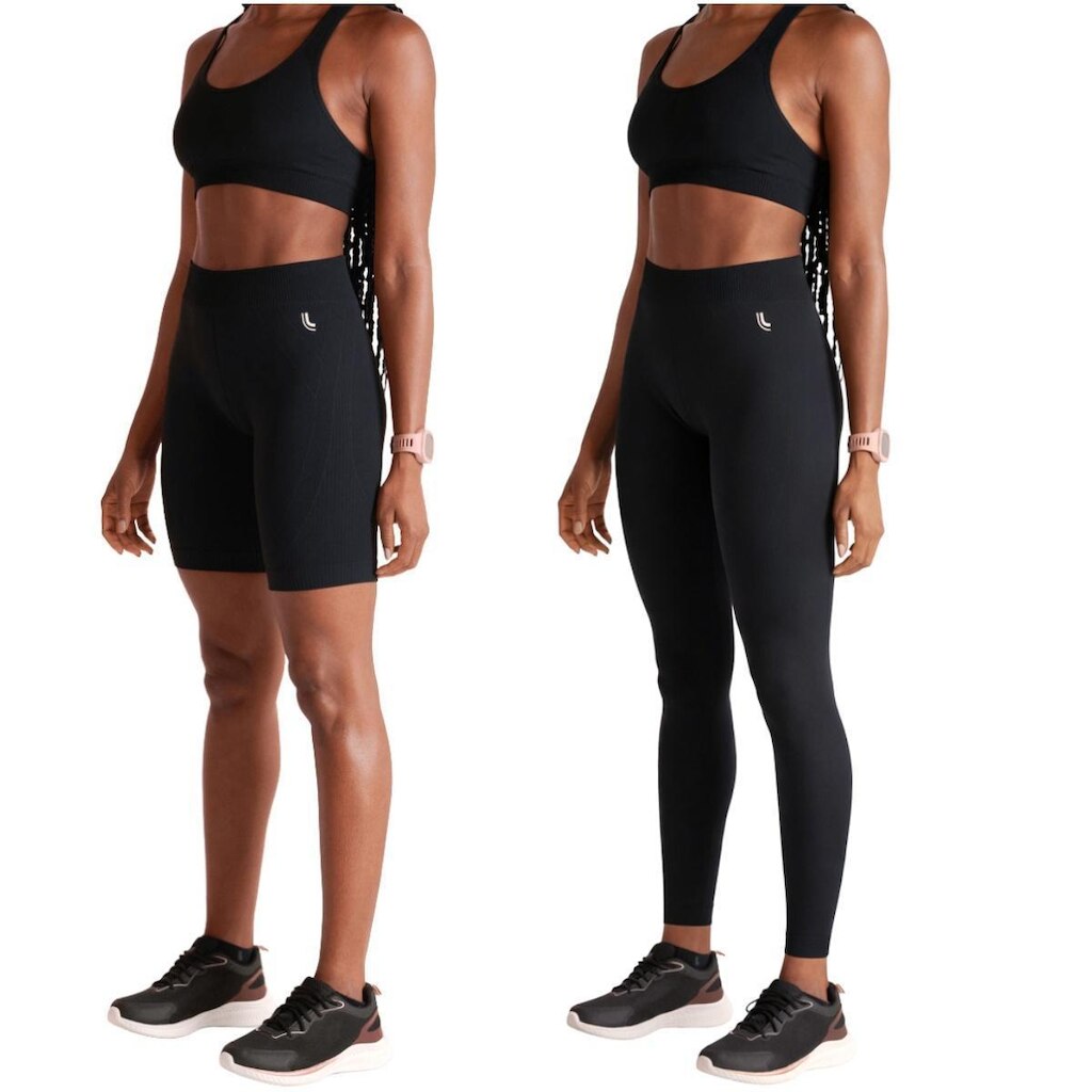 Conjunto Academia Lupo Max Calça Legging E Bermuda