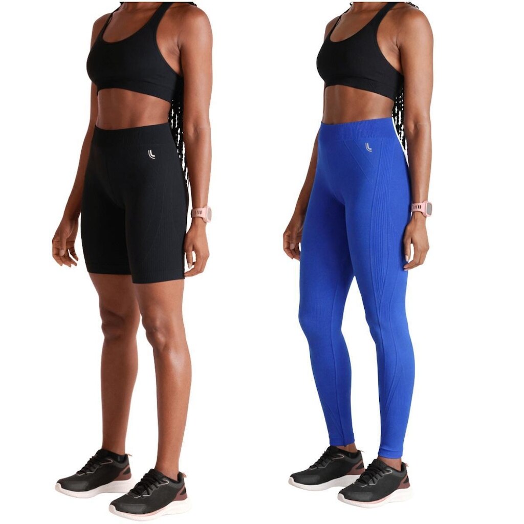 Conjunto Academia Lupo Max Calça Legging E Bermuda