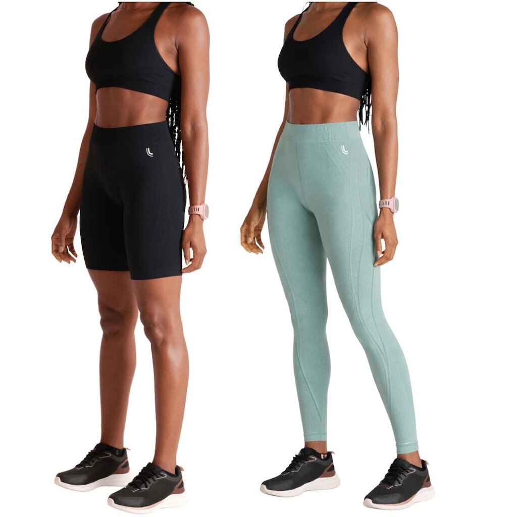 Conjunto Academia Lupo Max Calça Legging E Bermuda