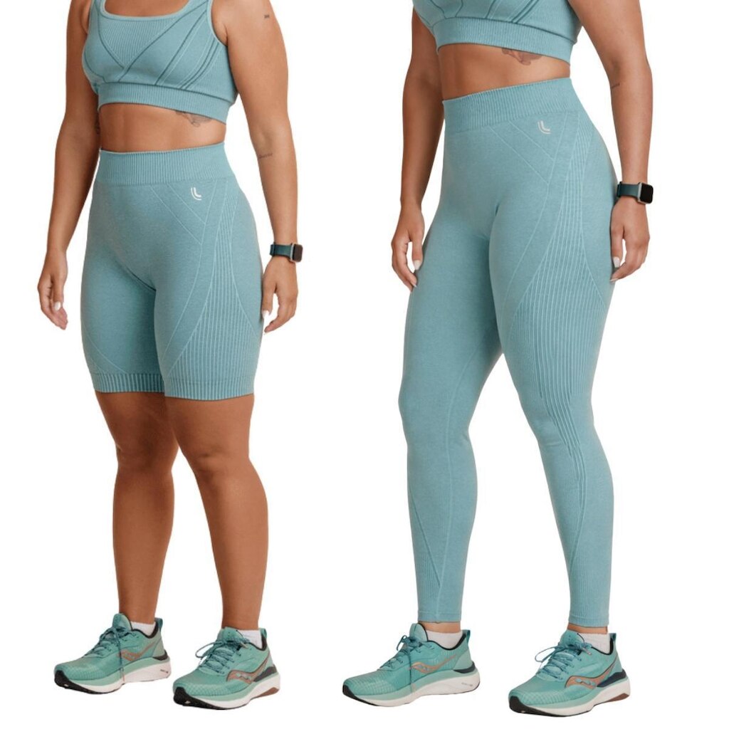 Conjunto Academia Lupo Max Calça Legging E Bermuda