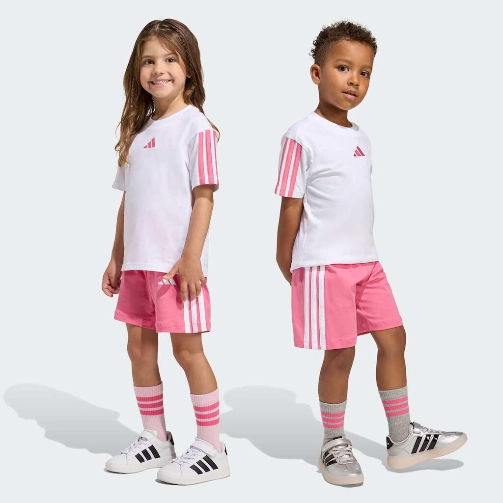 Conjunto Adidas 3 Stripes Infantil T-SET 160 Infantil