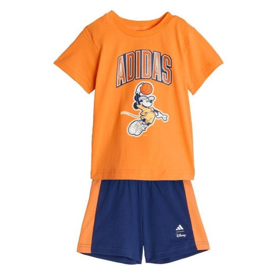 Conjunto Adidas Camiseta Adidass Disney Mickey Mouse