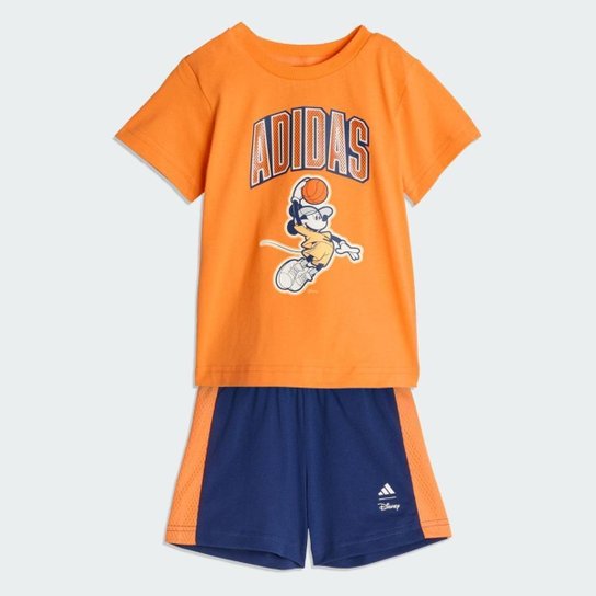 Conjunto Adidas Camiseta Adidass  Disney Mickey Mouse