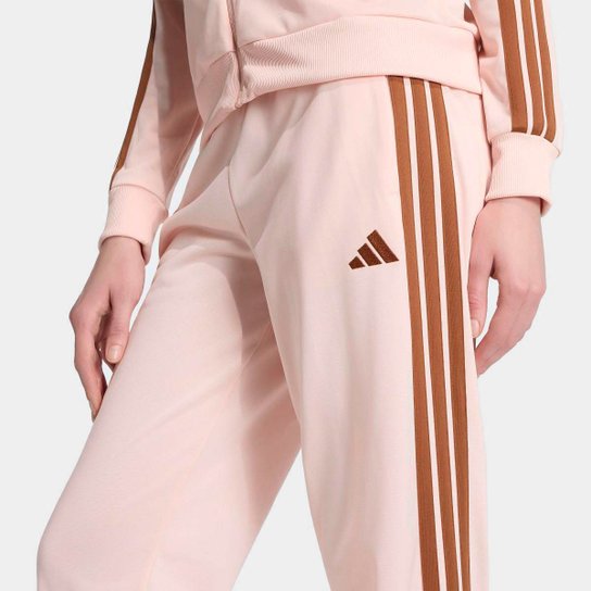 Conjunto Adidas Essentials 3 Stripes Feminino