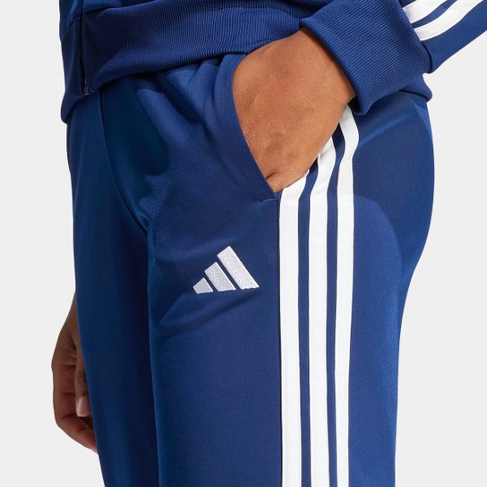 Conjunto Adidas Essentials 3 Stripes Feminino