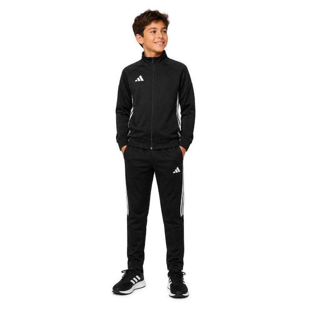 Conjunto Agasalho Infantil Menino Adidas Tiro Essential