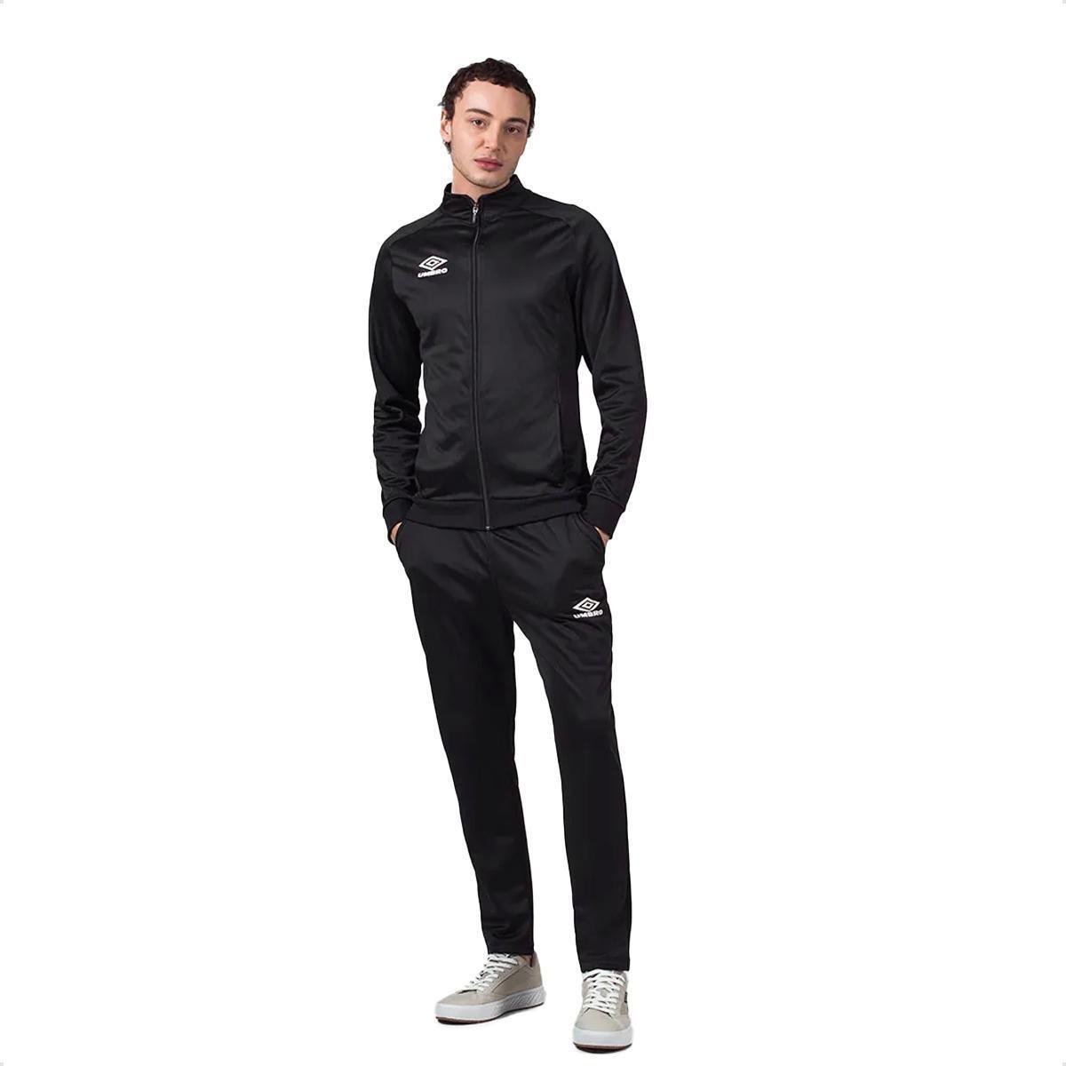 Conjunto Agasalho Umbro Basic Shape 2 Masculino Menor preço em Conjunto Agasalho Umbro Basic Shape 2 Masculino