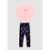 Conjunto Alakazoo Infantil com Blusão e Legging Feminino - Azul