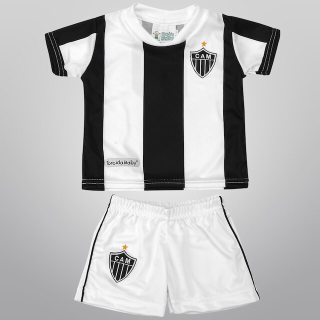Conjunto Atlético Mineiro Sublimado Infantil