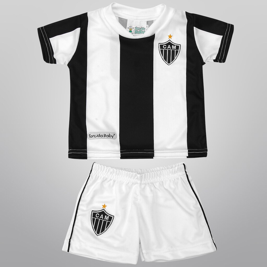 Conjunto Atlético Mineiro Sublimado Infantil