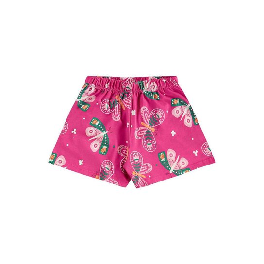 Conjunto Bata e Short Menina Bee Loop