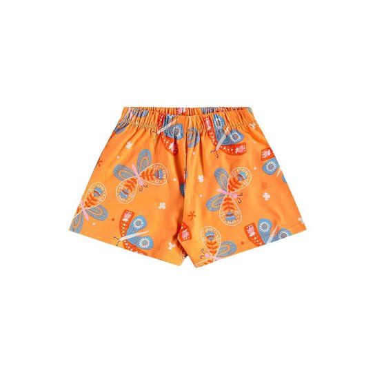 Conjunto Bata e Short Menina Bee Loop
