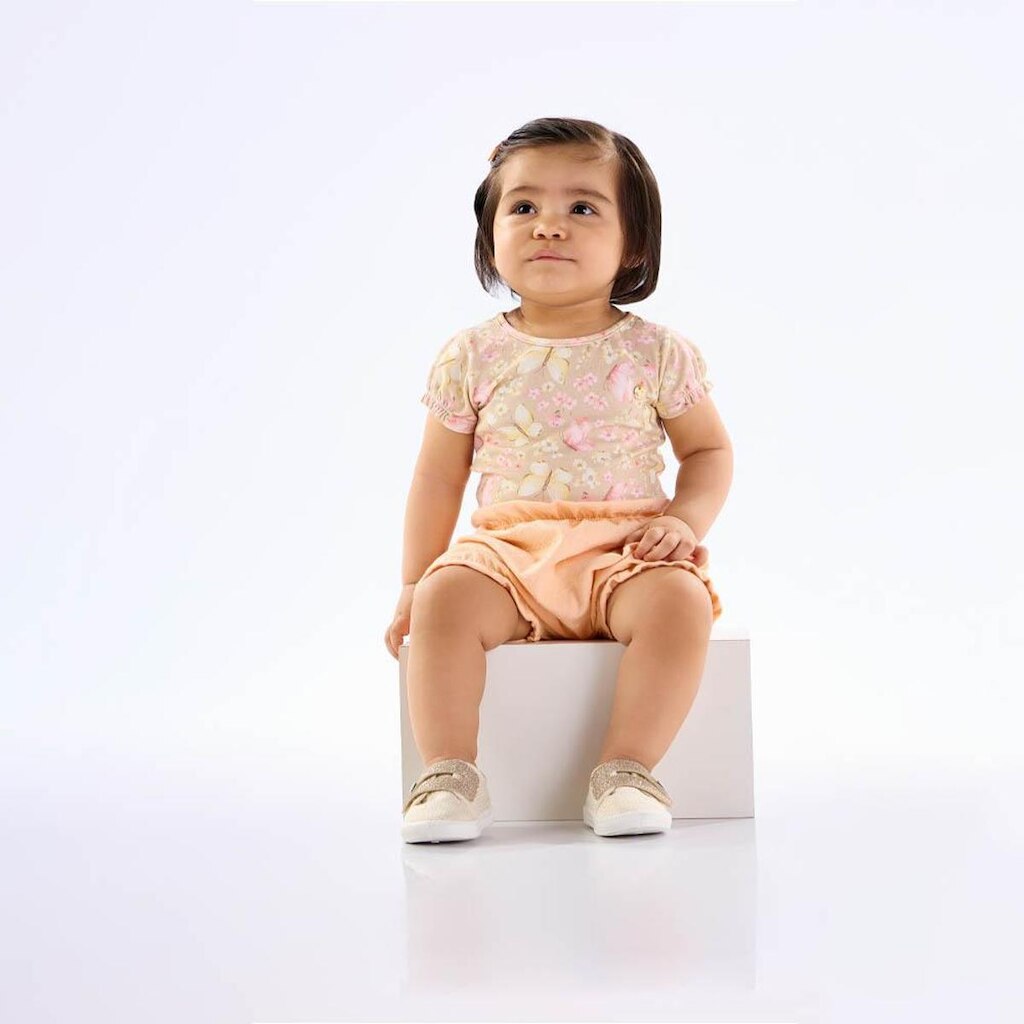 Conjunto Bebê Menina - Digital Areia - 50519-1307
