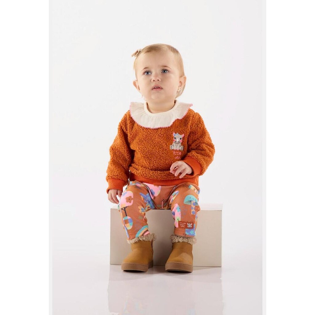 Conjunto Bebê Menina Peluciado com Blusa e Calça Up Baby