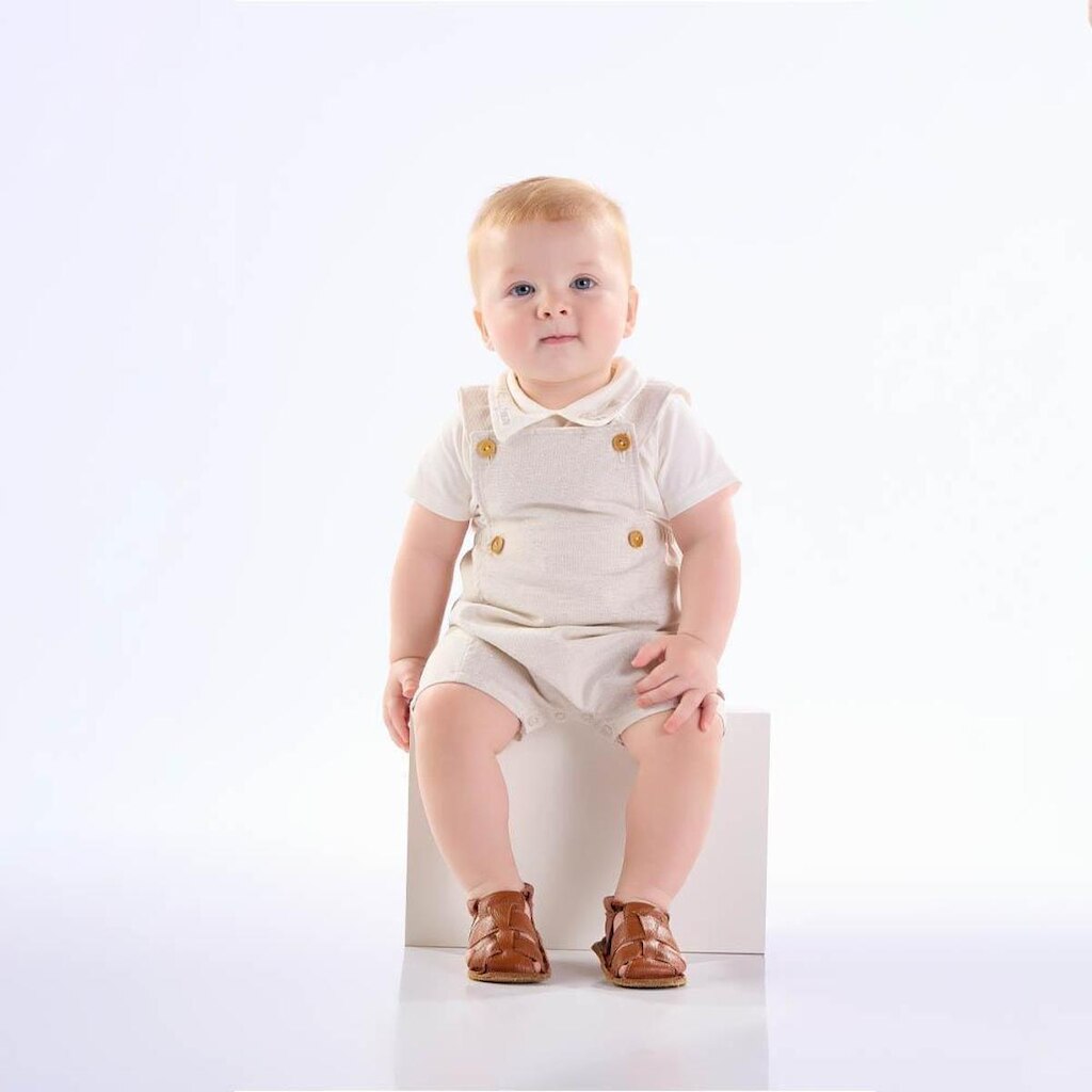 Conjunto Bebê Menino - Caqui - 50571-416