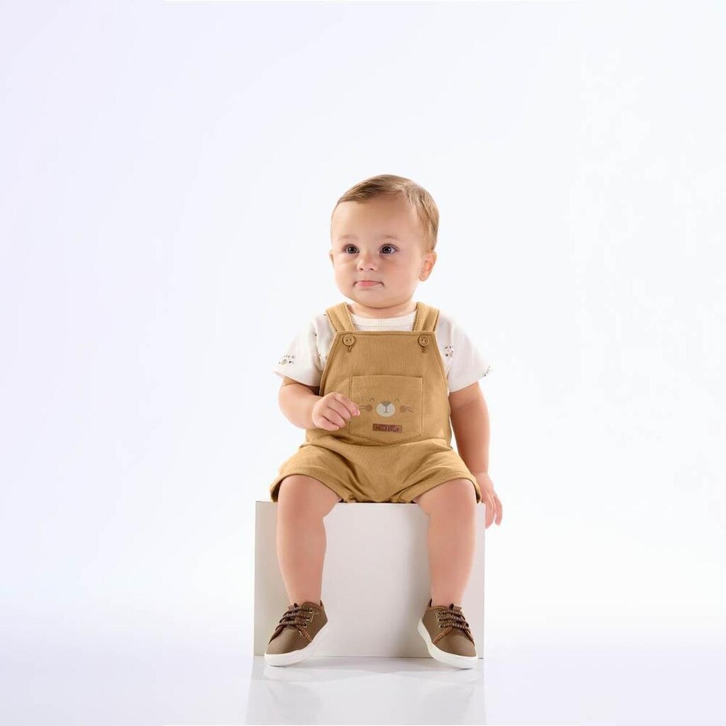 Conjunto Bebê Menino - Caramelo - 50562-922