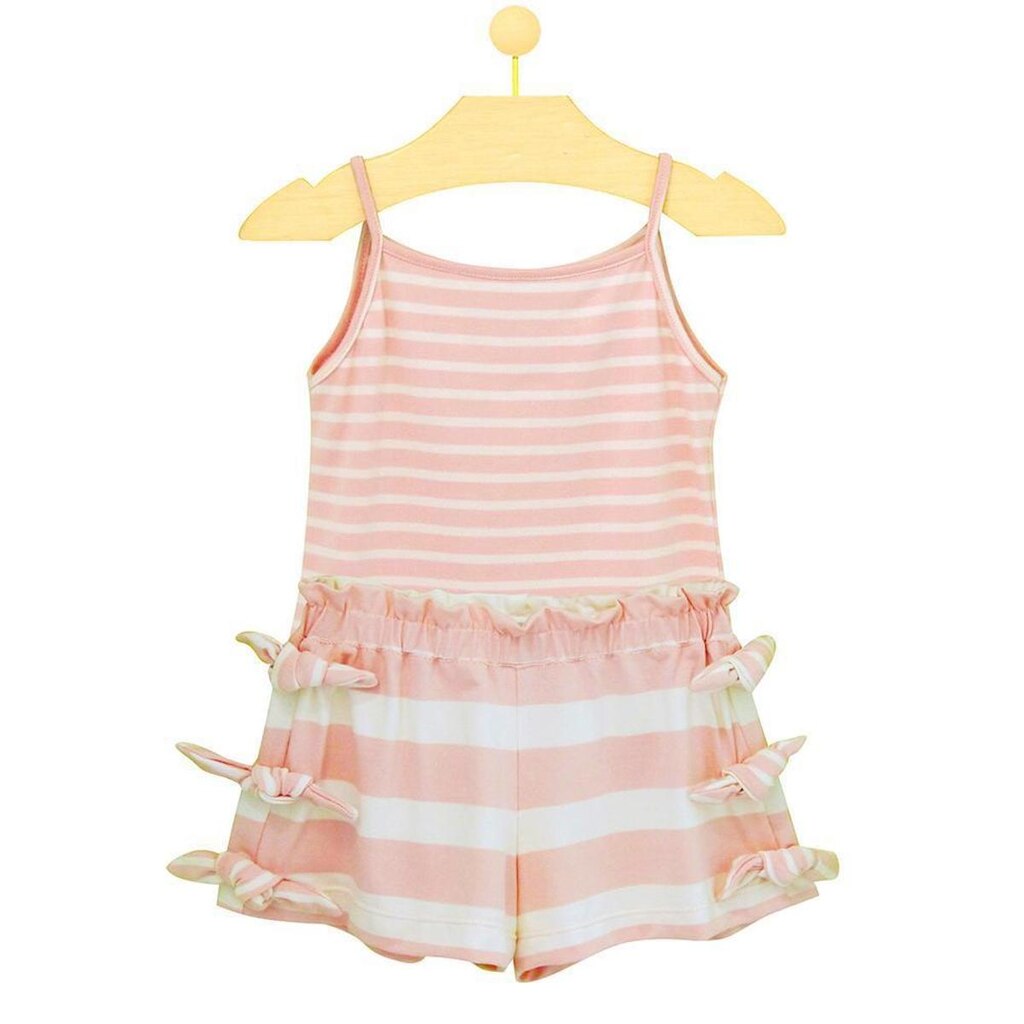 Conjunto Bebê Pandi Duo Listra Feminino