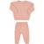 Conjunto Bebê Pulla Bulla em Tricô - Rosa