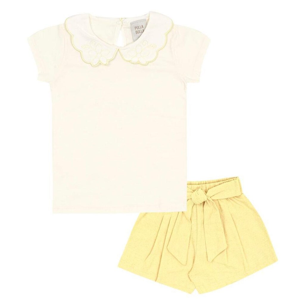 Conjunto Bege Primeiros Passos Menina - 53323-1363