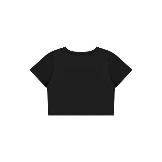 Conjunto Blusa Cropped e Short-Saia Bee Loop