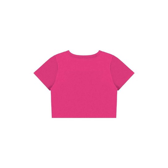Conjunto Blusa Cropped e Short-Saia Bee Loop