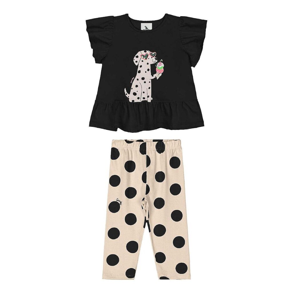 Conjunto Blusa e Legging Bebê Menina Quimby