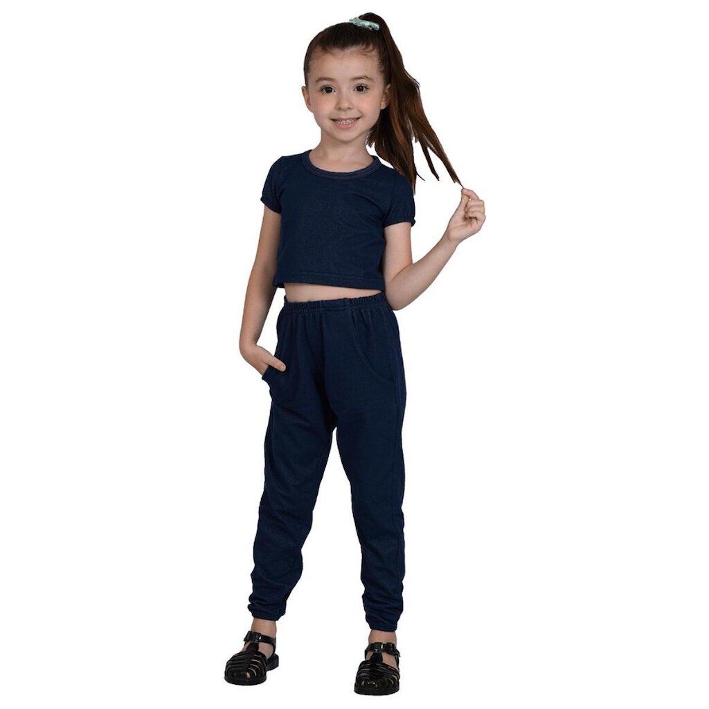 Conjunto Blusa e Legging com bolsos - Big Bless