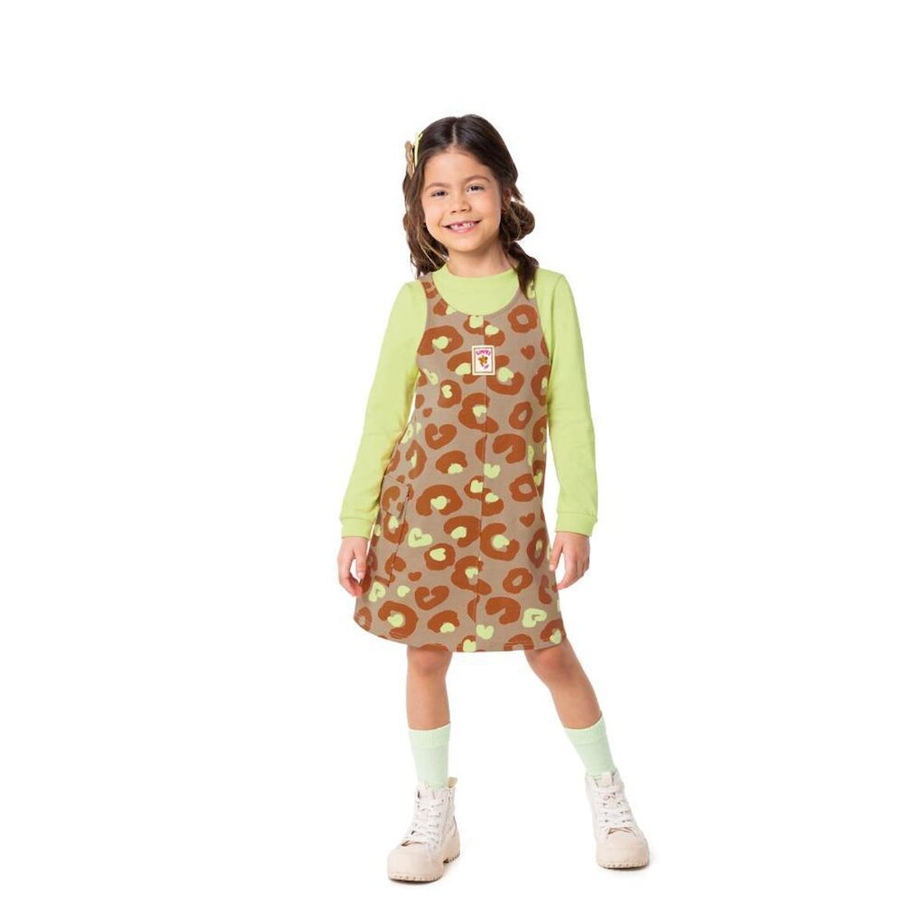 Conjunto Blusa e Salopete Malwee Kids Ref. 116698