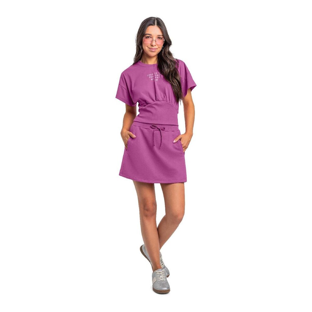 Conjunto Blusa e Short-Saia Juvenil Gloss