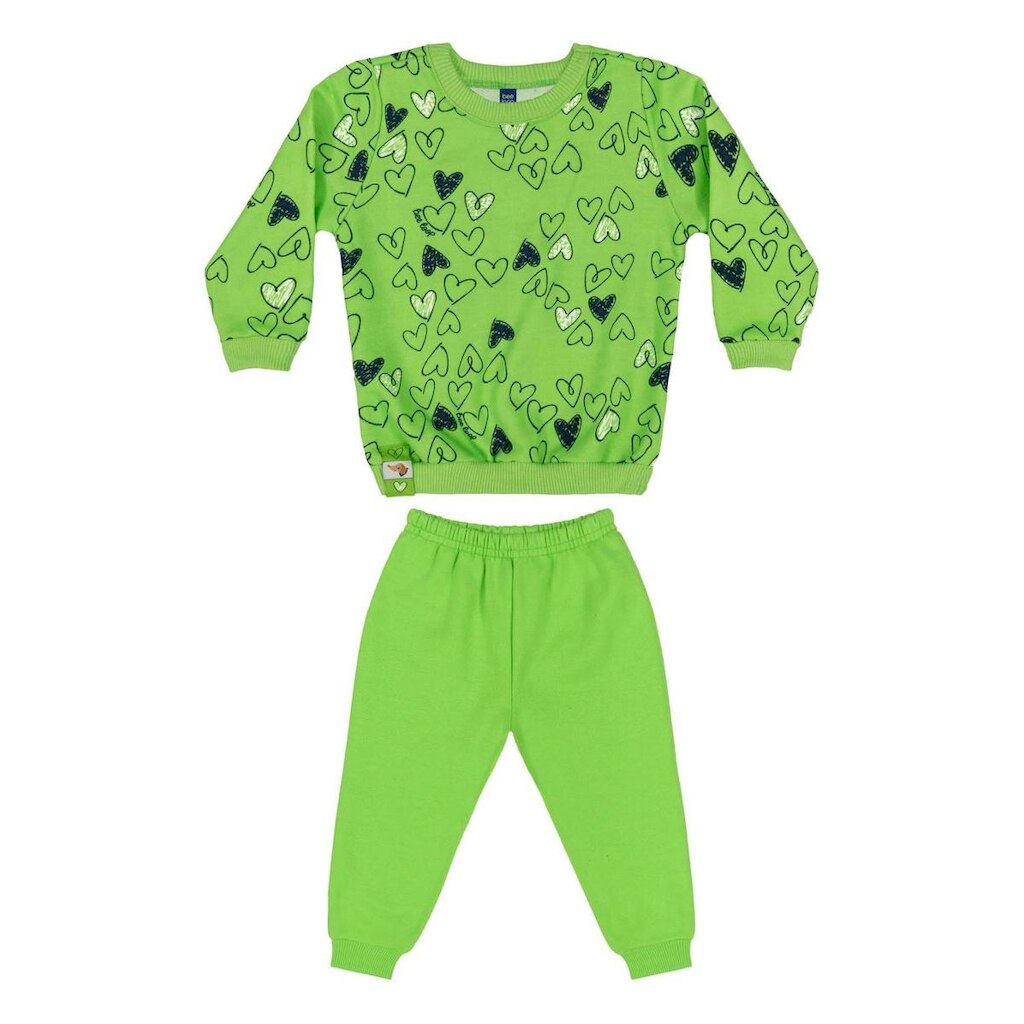 Conjunto Blusão e Calça Bebê Menina Bee Loop
