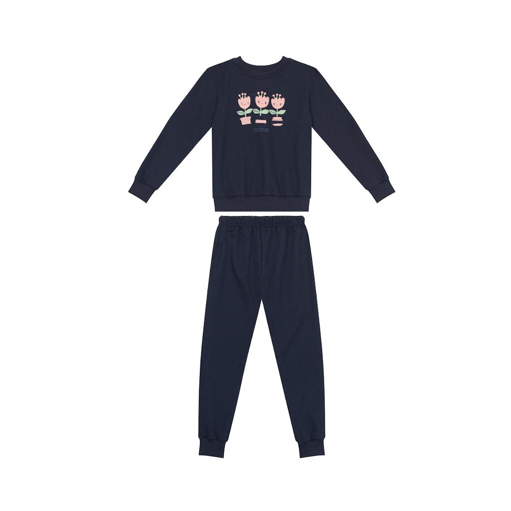 Conjunto Blusão e Calça Bebê Menina Guloseima
