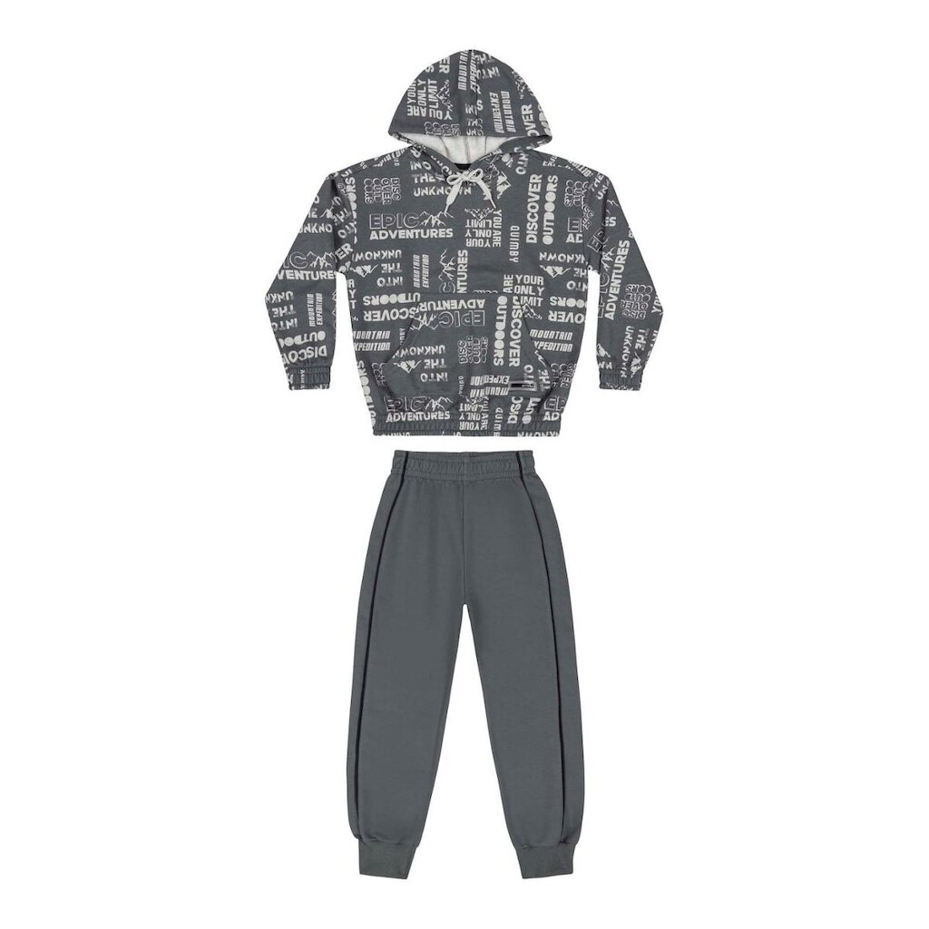 Conjunto Blusão e Calça em Infantil Menino Quimby