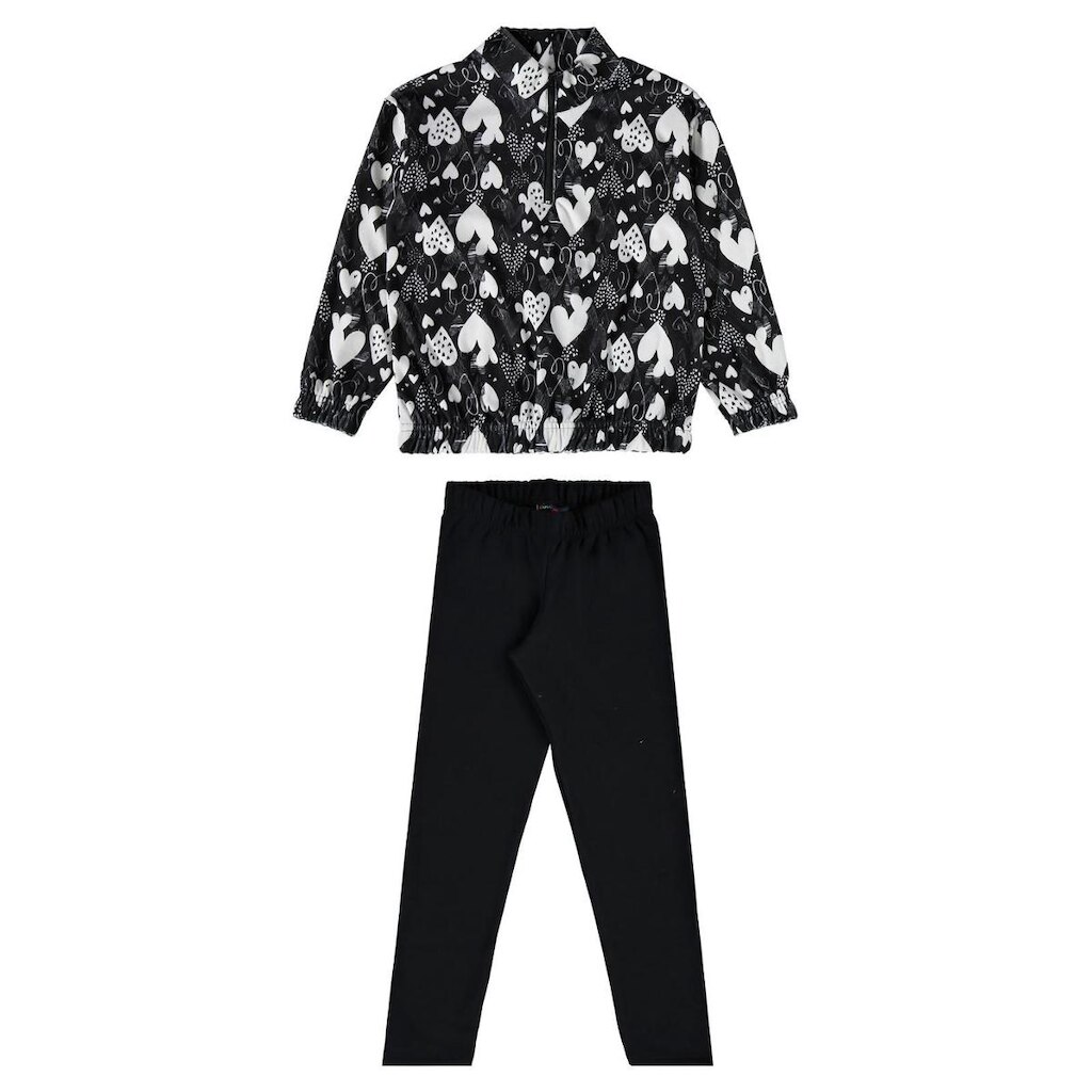 Conjunto Blusão e Calça Legging Infantil Menina Guloseima