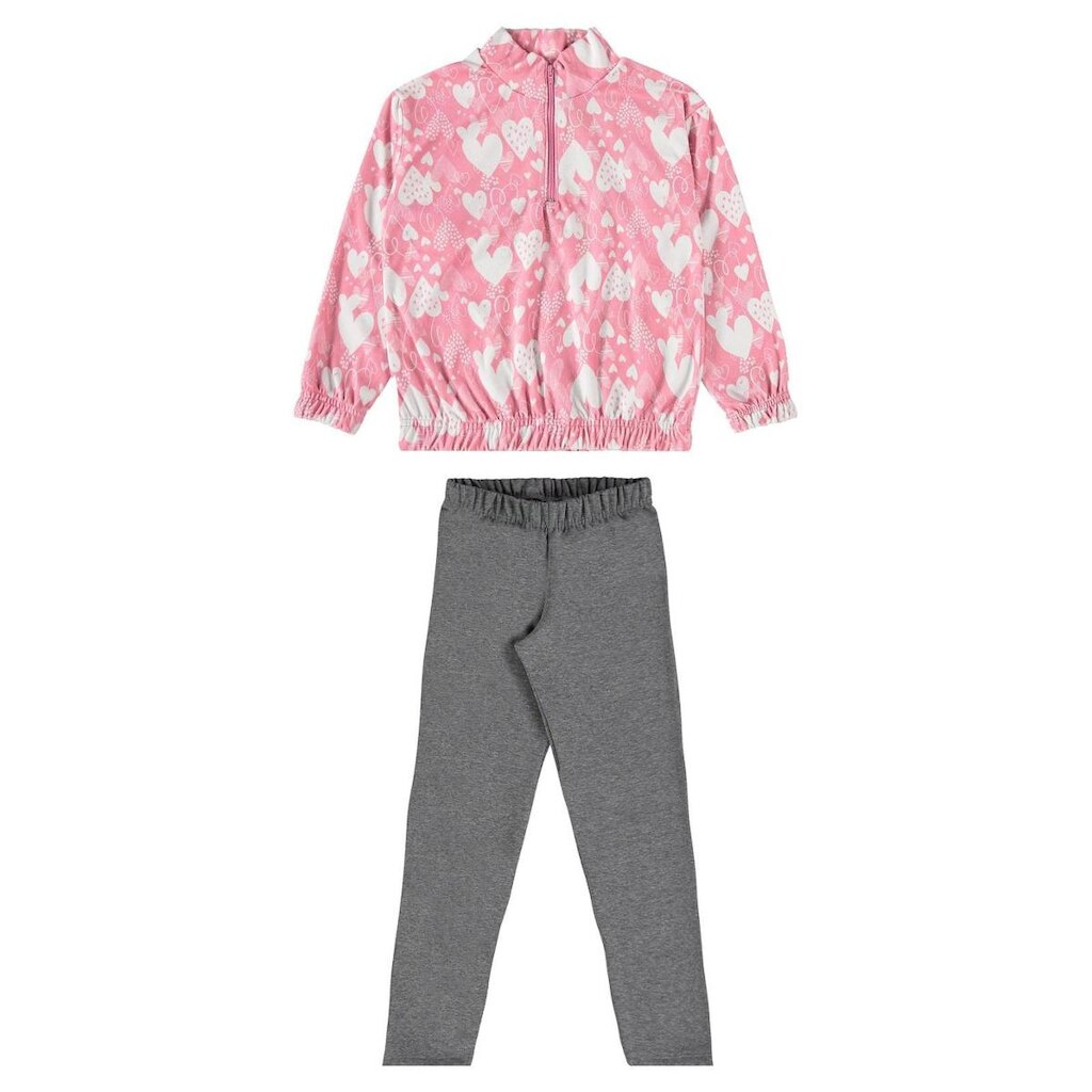Conjunto Blusão e Calça Legging Infantil Menina Guloseima