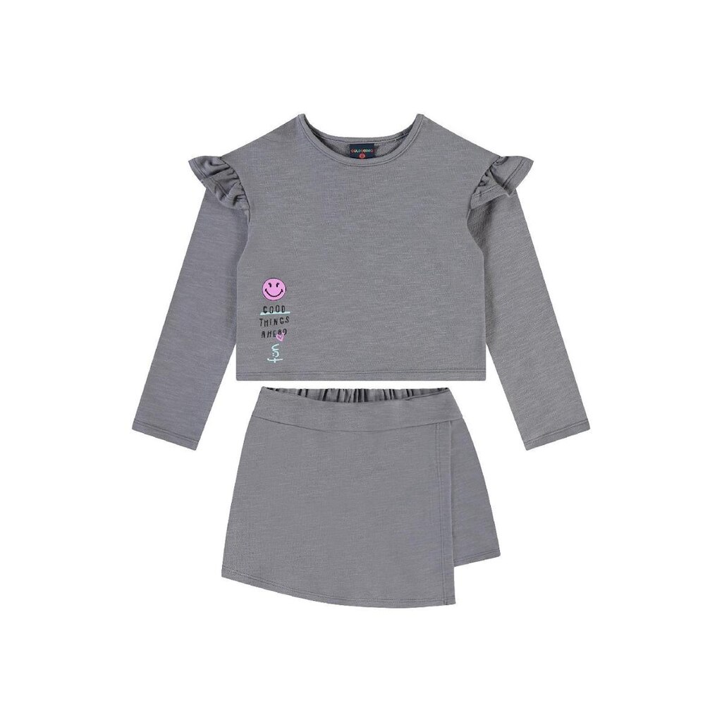Conjunto Blusão e Short-Saia Guloseima