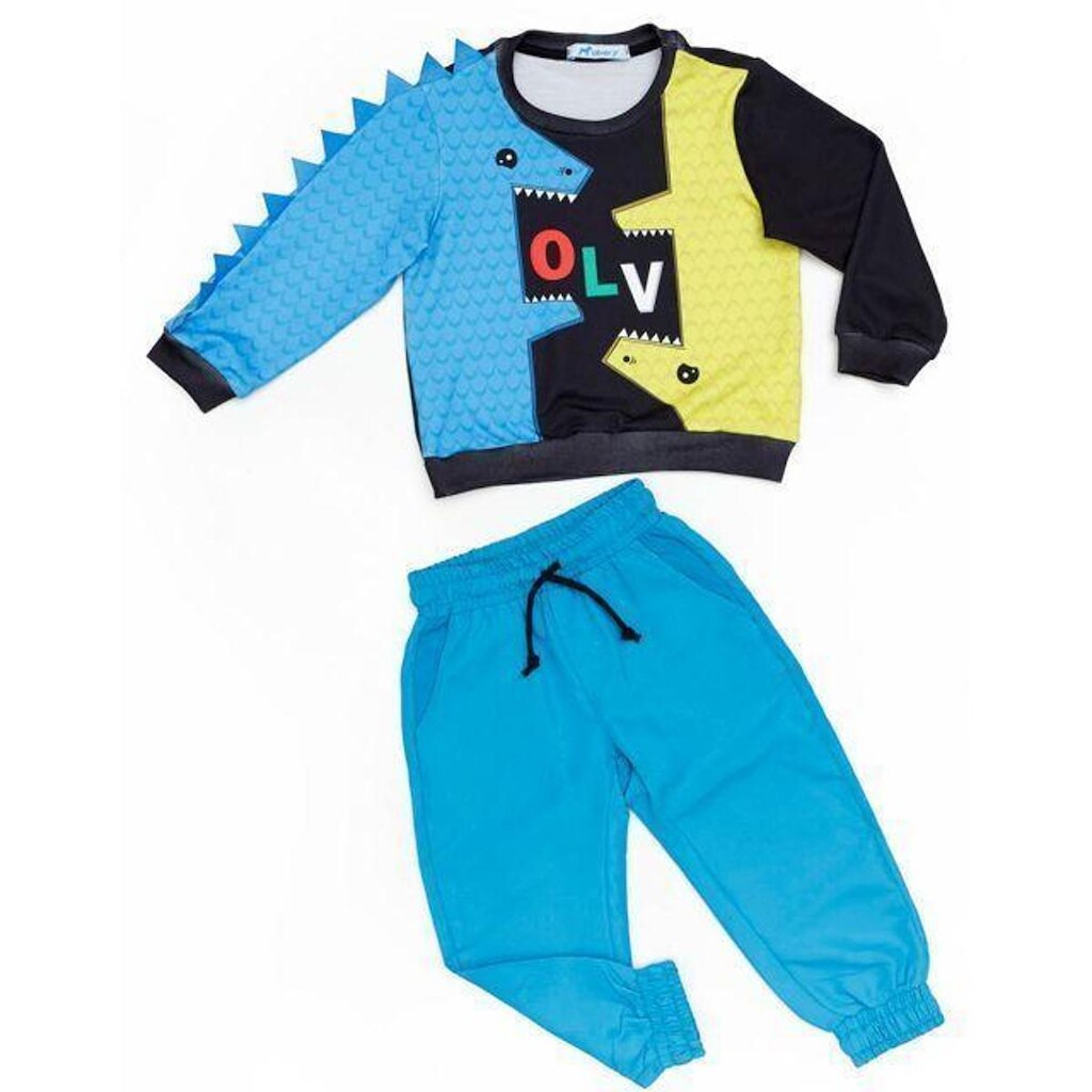 Conjunto Blusão Sublimado e Detalhe na Manga e Calça Jogger Oliver
