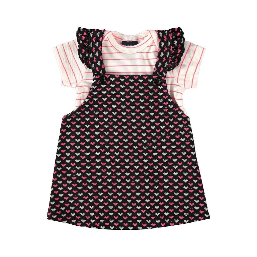 Conjunto Body e Salopete Bebê Menina Guloseima