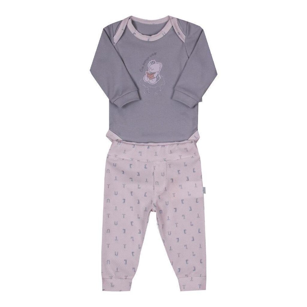 CONJUNTO BODY MANGA LONGA  LETUT URSINHO REF: LT13552  P/G