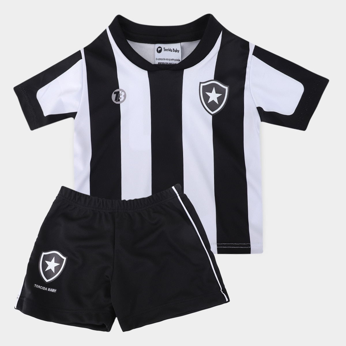 Conjunto Botafogo Infantil Sublimado Com 2 Peças Menor preço em Conjunto Botafogo Infantil Sublimado Com 2 Peças