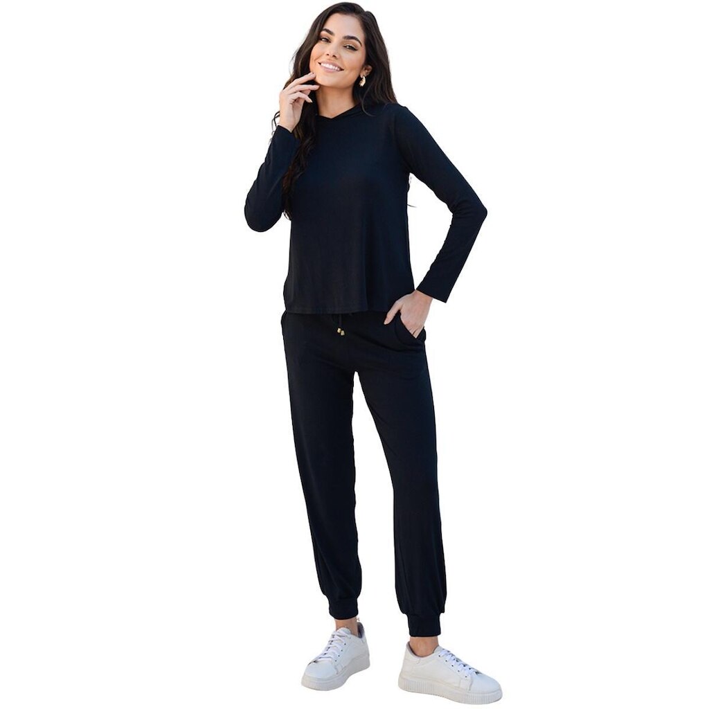 Conjunto Calça e Blusa com Capuz B’Bonnie Suelen