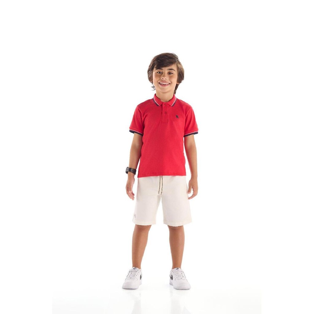 Conjunto Camisa Polo Bermuda Quimby