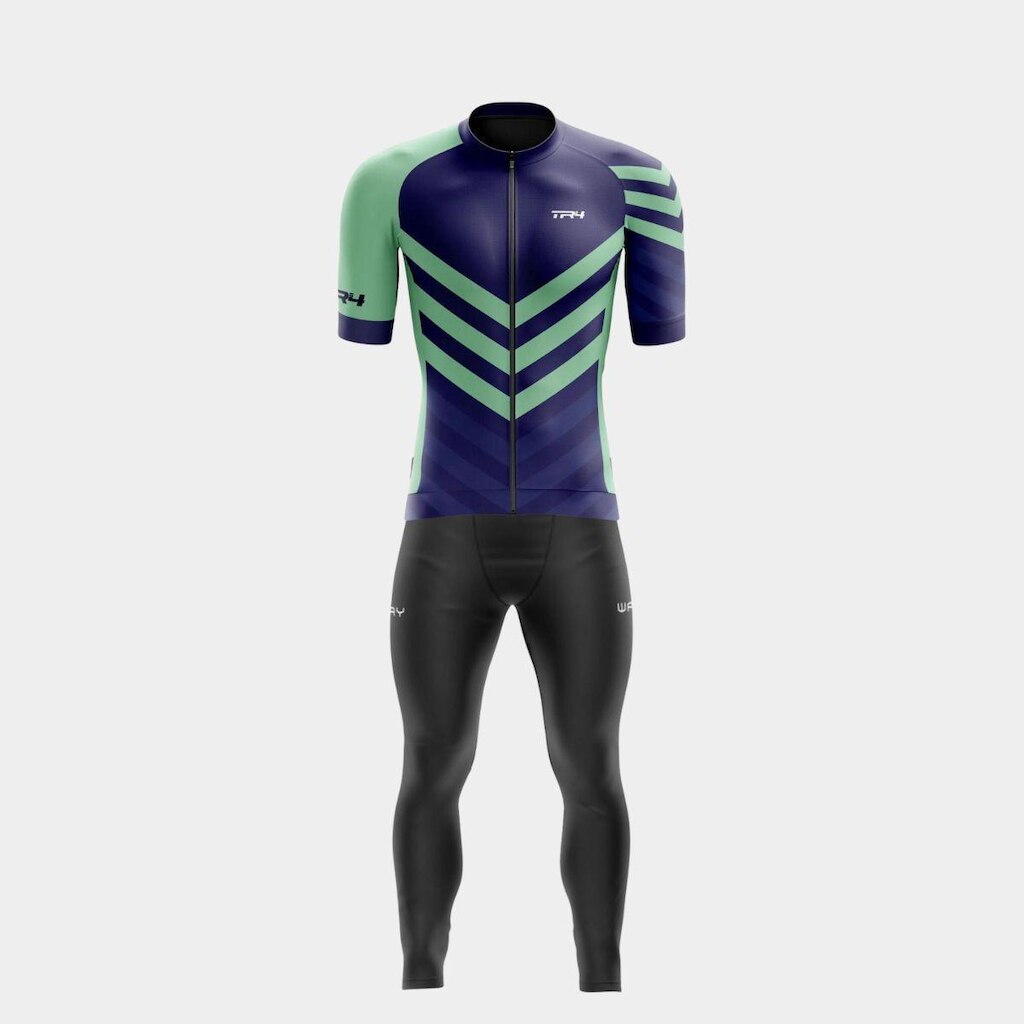 Conjunto Camisa Premium TR4 Calça Forro Gel Proteção Uv